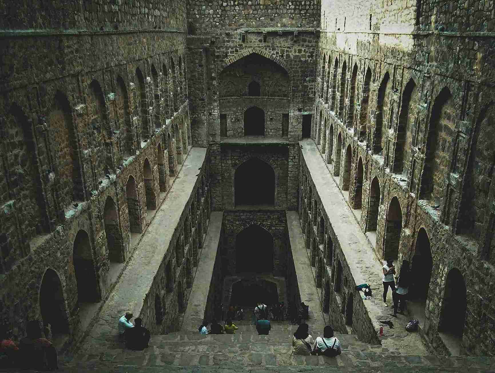 Agrasen ki Baoli, one of the iconic hidden places to visit in Delhi