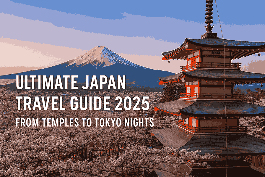 🇯🇵 Ultimate Japan Travel Guide 2025: From Temples to Tokyo Nights